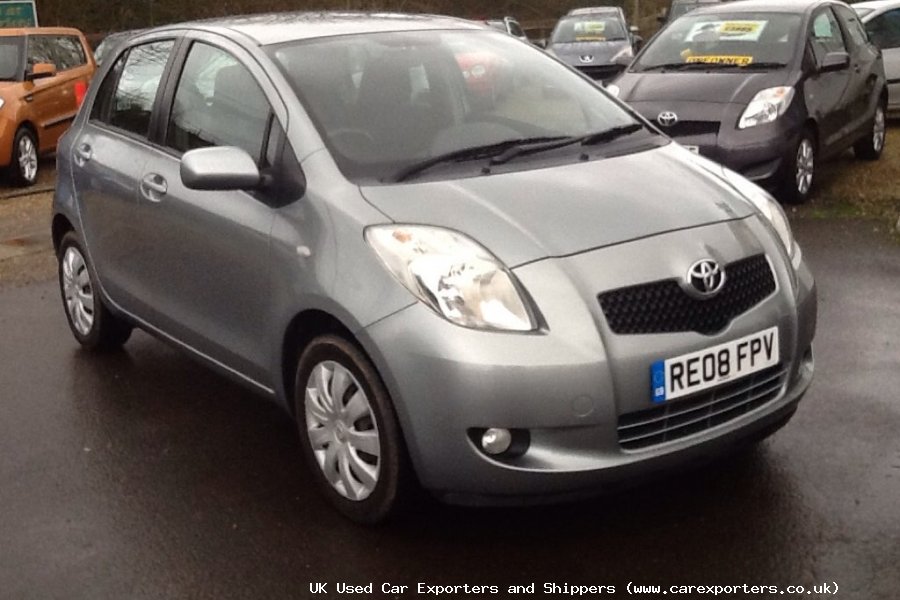 Used Toyota Yaris 1.3 VVT-i T3 Car Exporters - UK Toyota Yaris 1.3 VVT ...